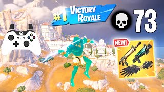 73 Elimination Solo Vs Squads Gameplay Wins (NEW Fortnite Chapter 5 Xbox Controller)