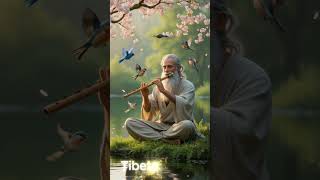 Tibetan Healing Flute Clears Negative Energy and Mental Tension   #tibetan  #tibetanflutemusic