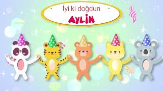 İyi Ki Doğdun Ayli̇n - İsme Özel Doğum Günü Şarkısı Full Versi̇yon