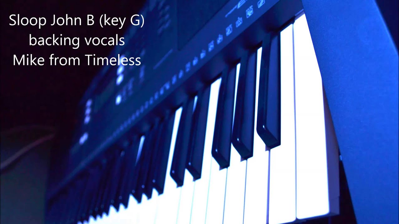 Sloop John B Backing Vocals Only YouTube