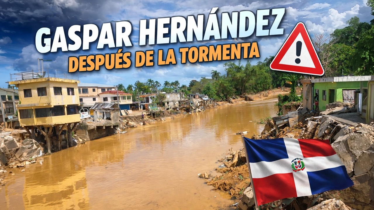 Gaspar Hernández después de la tormenta