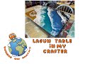 Lagun table and resin top