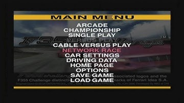 Sega Dreamcast F355 Challenge Intro