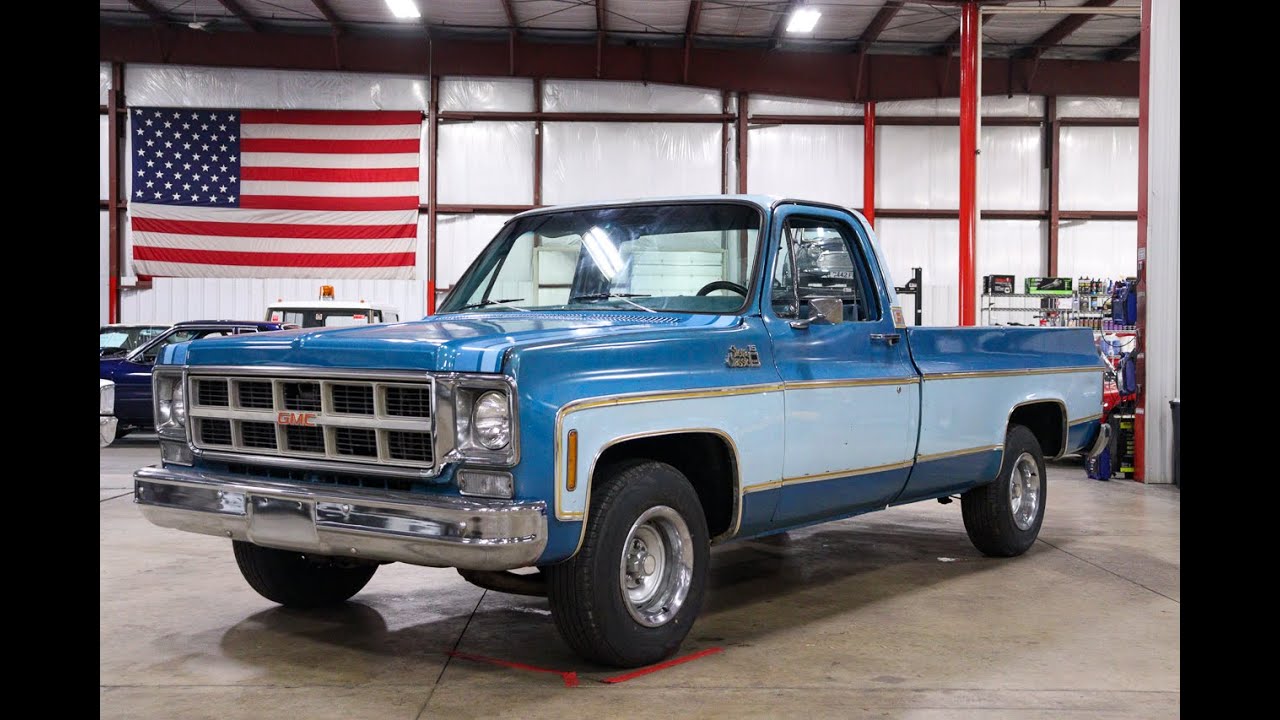1977 gmc c15 for sale walk around video 73k miles youtube