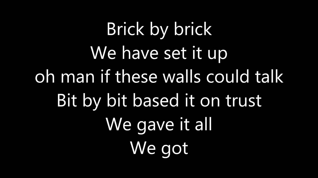 Baby we built this. Baby we built this.