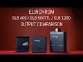 Elinchrom ELB 400, ELB 500 TTL and ELB 1200 Output Comparison