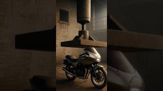 “Hydraulic Press vs Super Bike – Ultimate Destruction!”#ai