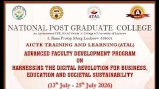 NPGC | AICTE ATAL FDP 2026 | DAY 6 | SESSION 2 | Prof. Rabins Porwal | AI-Powered Learning & LMS