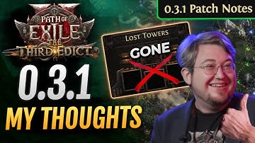 [PoE 2] BEST PATCH? My Thoughts on How 0.3.1 Will Change POE2 - Patch Notes Overview Path of Exile 2