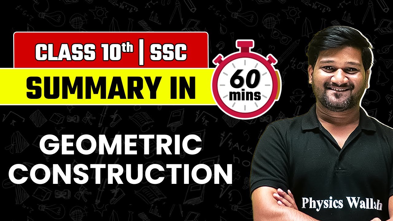 Geometric Construction | Maths Summary | Class 10 | Maharashtra SSC ...