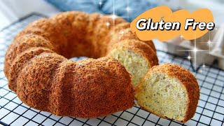 Healthy Gluten Free Banana Cake with Chia Seeds | 无面筋 奇亚籽香蕉蛋糕～吃得健康 吃得开心