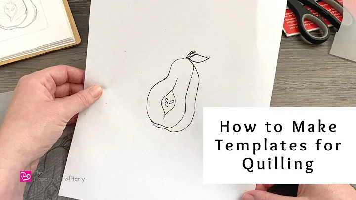 How to Make Templates for Quilling Crafts | Quilli...