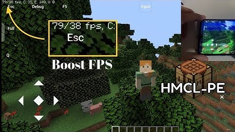Boost FPS on HMCL-PE easy (hello minecraft launcher)