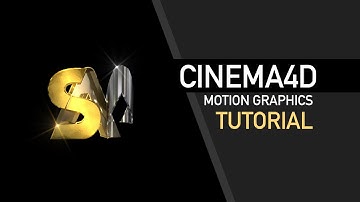 Cinema 4D Tutorial MoGraph - Motion Graphics - Logo Ident Animation