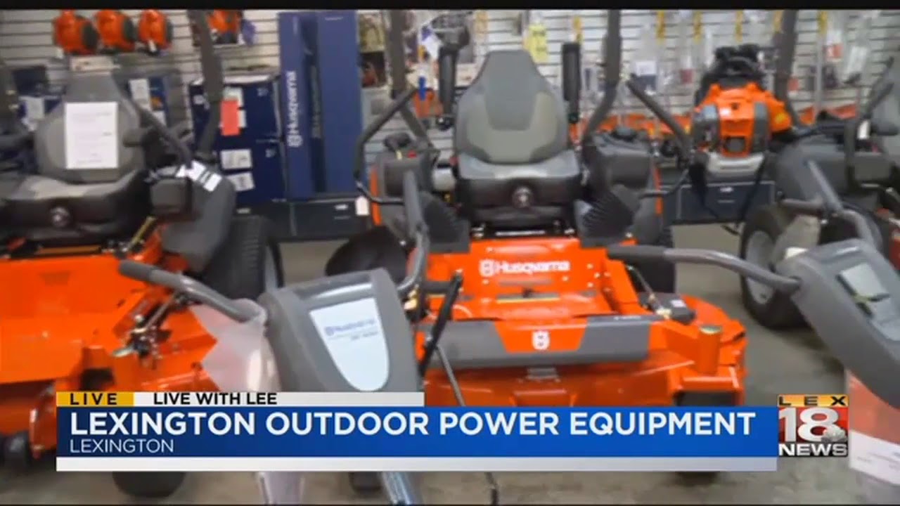 Live With Lee Lexington Outdoor Power Equipment YouTube
