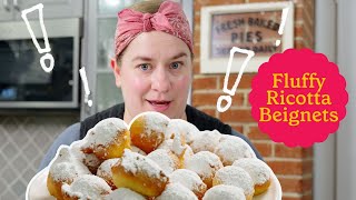 Easy Ricotta Beignets | Happy Baking with Erin Jeanne McDowell