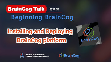 BrainCog 1. Installing and Deploying BrainCog platform