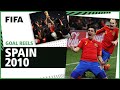 All of Spain's 2010 World Cup Goals | Villa, Iniesta & Puyol!