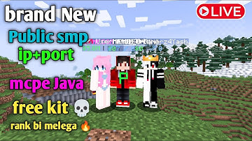 💀 New Best Cracked Public Lifesteal SMP 🧁 | Minecraft Java + PE + Pojav | 24/7 Online | Free To Join