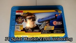 Unboxing Jt Splatmaster Z100 Paintball Pistol Unboxing Video Unboxing