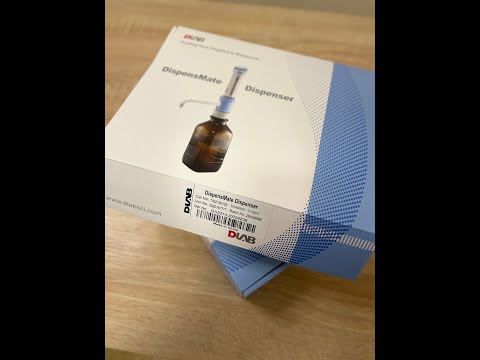 Диспенсер 1,0 - 10,0мл DispensMate, видео 1