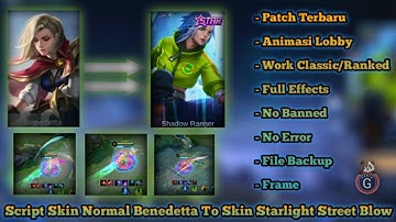 Script Skin Normal Benedetta To Skin Starlight Street Blow