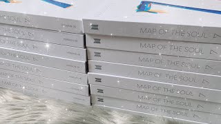 [UNBOXING] 16 Copies of BTS Map of the Soul : 7 -- Bighit Shop US Pre-Order