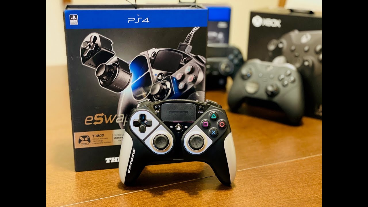 Thrustmaster eSwap Wired Pro Controller Unboxing & Review - YouTube