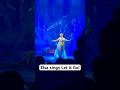 Elsa sings Let it Go LIVE! #shorts #elsa #disney