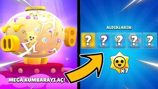 MEGA KUMBARANI AÇTIM İNANILMAZ ŞEYLER ÇIKTI?! - Brawl Stars