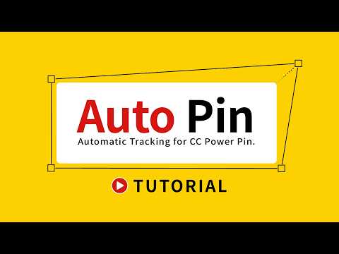 Auto Pin for After Effects Tutorial
