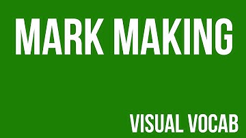 Mark Making defined - From Goodbye-Art Academy