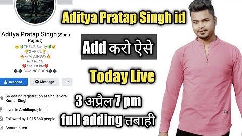 Aaditya Partap Singh Ko kaise Add kare 2022 How to Add Aditya Partap Singh ❣️FB Store