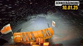 Snow Removal In Austriawinter Service 10.01.25 Unimog U400