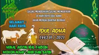 ucapan Idul Adha 2021 Story' Wa 30 Detik