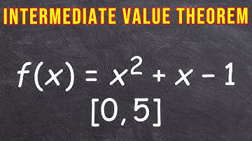 Intermediate Value Theorem