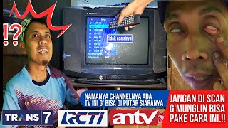 CARA RESET SIARAN TV YANG HILANG ATAU NO SINYAL DI SET TOP BOX