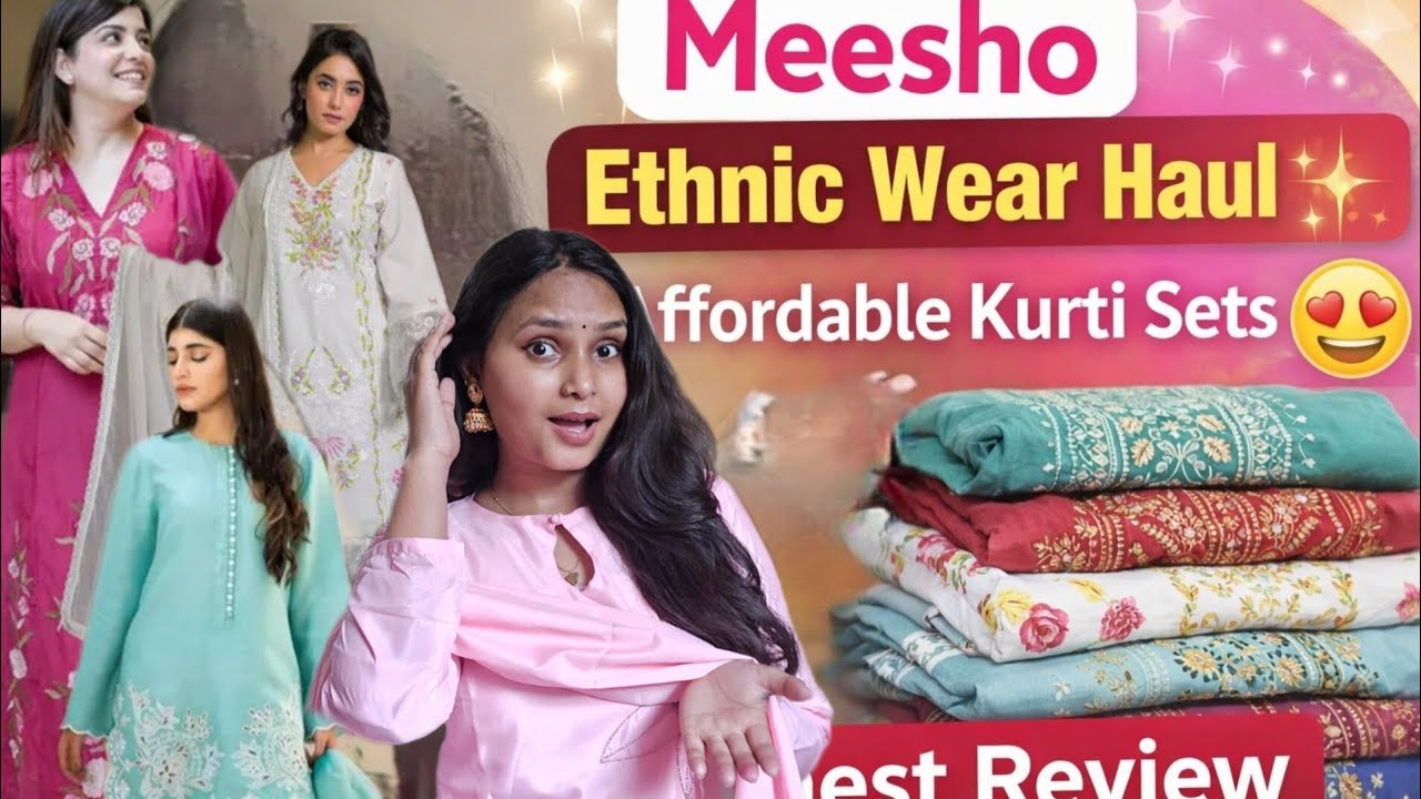 Meesho Wedding Outfits! 👗 Heavy Designer Suits & Kurta Sets Haul....