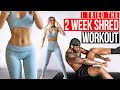 I TRIED CHLOE TINGS [2 WEEK SHRED] WORKOUT! (THIS IS WHAT HAPPENED) 😦