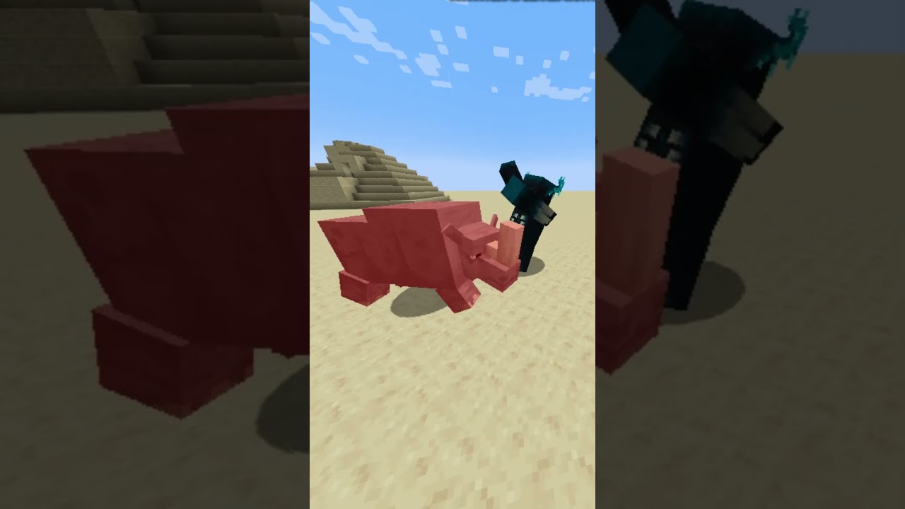 minecraft fight warden vs rhinoceros 12345625 ShadowyRZ 