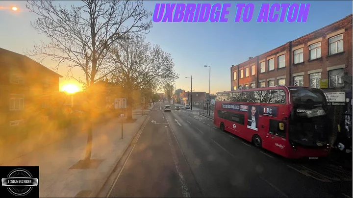 5:44 AM Sunrise in Uxbridge and Golden hour in Acton 🚍 427 Join me