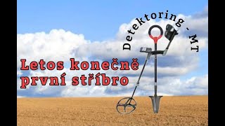 Detektor kovu - Letošní první stříbro