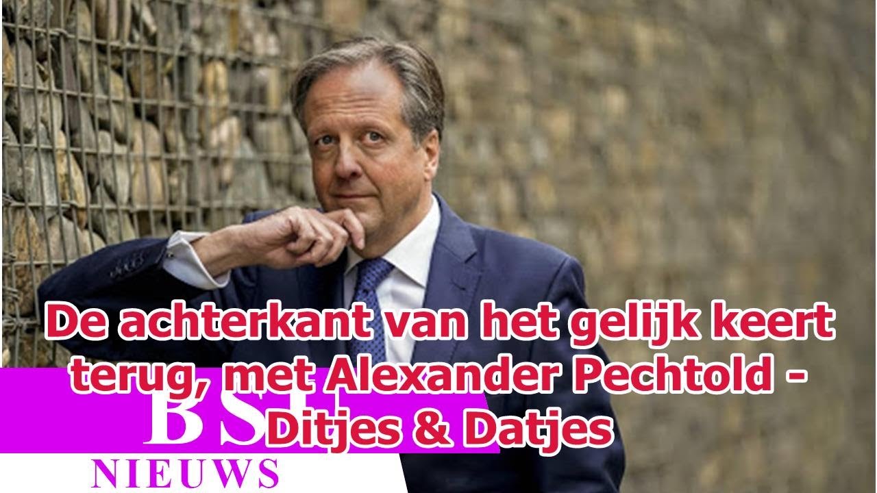De achterkant van het gelijk keert terug, met Alexander Pechtold