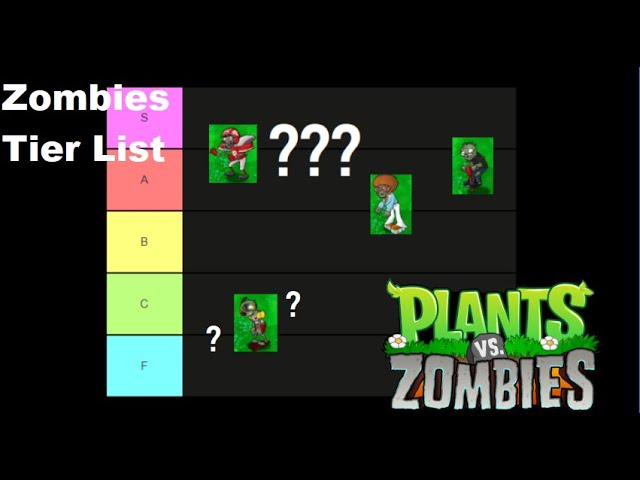 PvZ games tier list : r/PlantsVSZombies