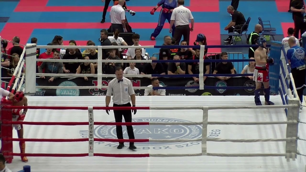 EL BOUGRAJ FARSI ISSAM ESP v HOMER RICHARD GER Hungarian Kickboxing World Cup 2023