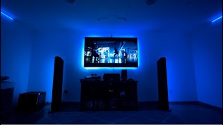 John wick 4K blu ray | Dolby atmos home theater | Onkyo | goldenear setup