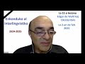 Enkonduko al interlingvistiko 2024-2025 - Sesio 12 (2 feb. 2025)