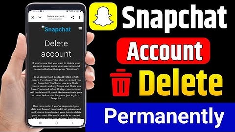 snapchat account kaise delete kare 2025 | how to delete snapchat account permanently 2025