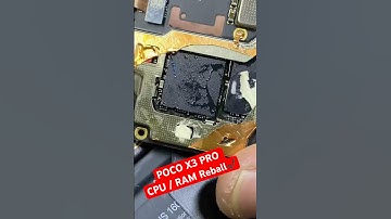Poco X3 Pro CPU RAM Reball Done ✔️ Deadphone Recover✌️ #shorts#youtubeshort
