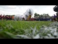 VIDEO: Football linemen battle in bubble suits